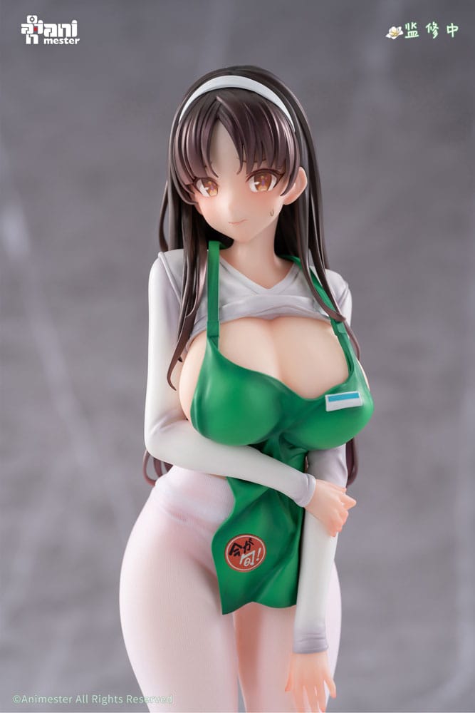 VORBESTELLUNG+ 08/2026 Original Charakterstatue 1/6 First Business! Mari Hanamiya, die sanfte Verkäuferin, Illustration von POPQN, 28 cm