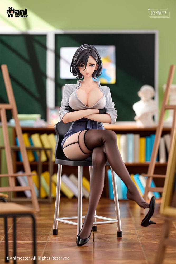 PREORDINE+ 09/2026 (NON CANCELLABILE) Original Character Statue 1/6 Rumi After-School Art Instruction 22 cm
