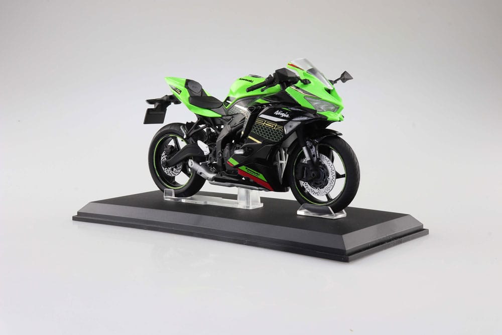 SU ORDINAZIONE Diecast Bike Series Statue 1/12 Kawasaki Ninja ZX-25R Lime Green×Ebony 16 cm