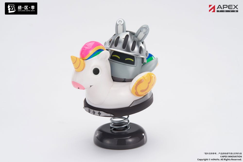AUF BESTELLUNG Zenless Zone Zero PVC-Statue Happy Shake Knightboo 9 cm AUSVERKAUFT