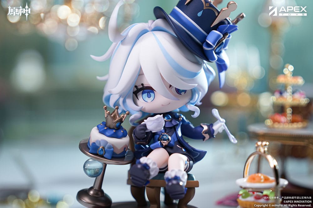 PREORDINE+ 05/2026 Genshin Impact PVC Statue Furina Amai Gogo no Sanbika Chibi Chara Ver. 13 cm