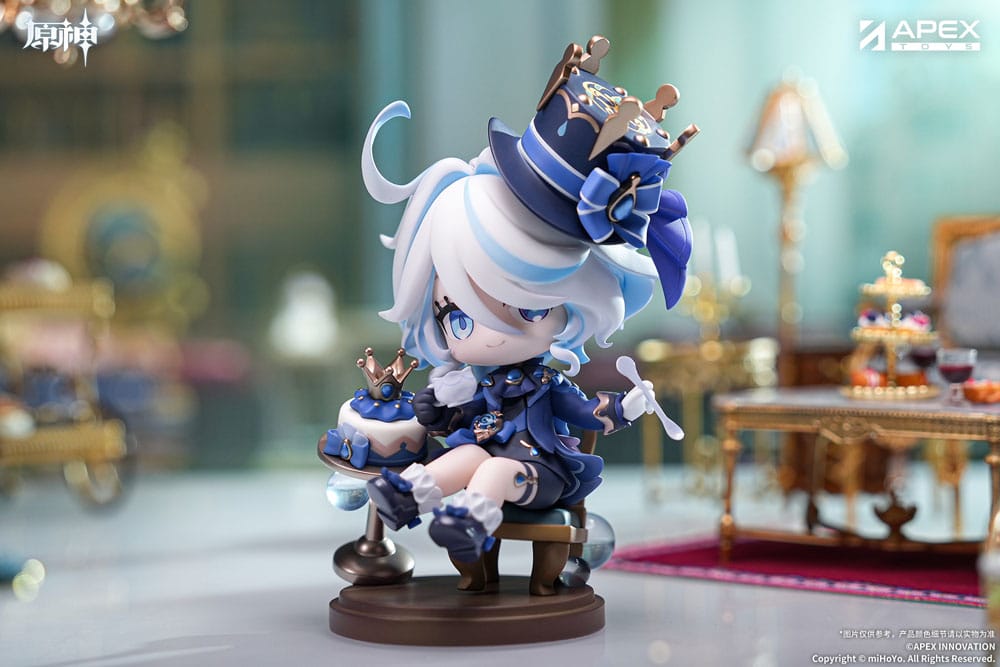 PREORDINE+ 05/2026 Genshin Impact PVC Statue Furina Amai Gogo no Sanbika Chibi Chara Ver. 13 cm