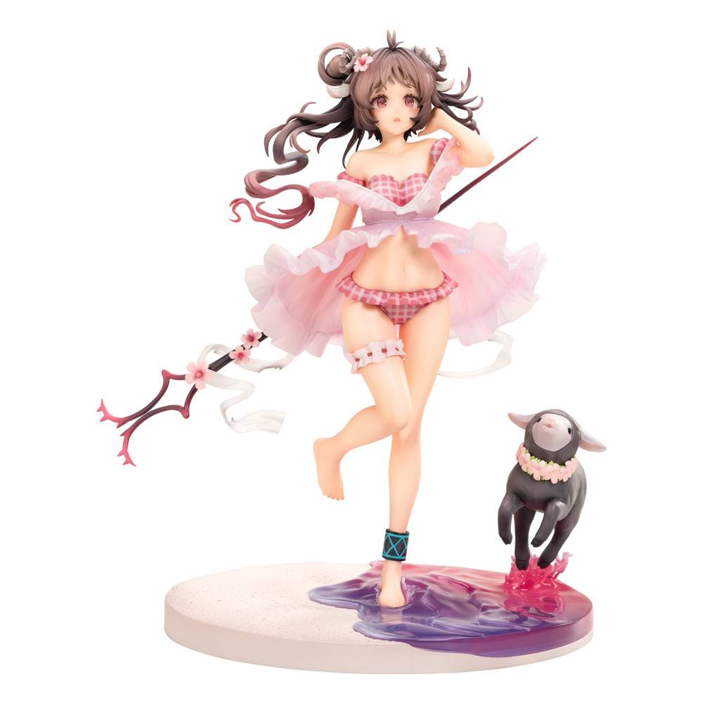 PREORDINE ESAURITO Arknights PVC Statue 1/7 Eyjafjalla Summer Flower FA018 23 cm