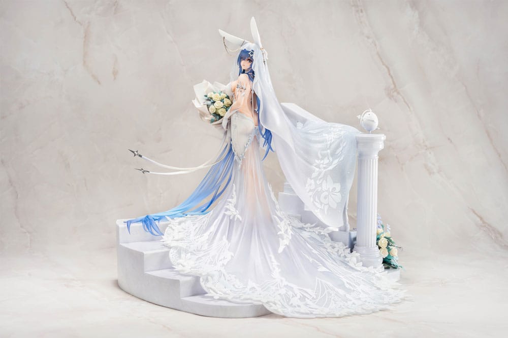PREORDINE CHIUSO 03/2025 Azur Lane PVC Statue 1/7 New Jersey Snow-White Ceremony Ver. 35 cm (PREORDINE NON CANCELLABILE)