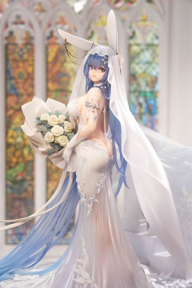 PREORDINE CHIUSO 03/2025 Azur Lane PVC Statue 1/7 New Jersey Snow-White Ceremony Ver. 35 cm (PREORDINE NON CANCELLABILE)