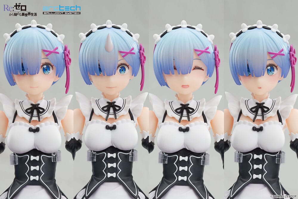 PREORDINE CHIUSO 12/2025 Re:Zero Starting Life in Another World Arctech Posable Series Action Figure 1/8 Rem 20 cm (PREORDINE NON CANCELLABILE)