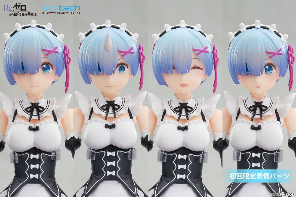 PREORDINE CHIUSO 12/2025 Re:Zero Starting Life in Another World Arctech Posable Series Action Figure 1/8 Rem 20 cm (PREORDINE NON CANCELLABILE)