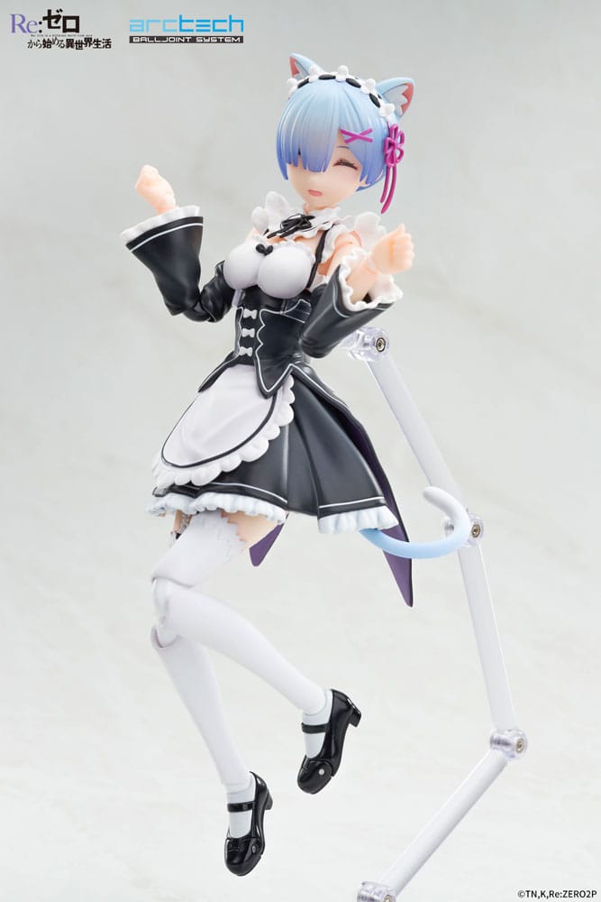 PREORDINE CHIUSO 12/2025 Re:Zero Starting Life in Another World Arctech Posable Series Action Figure 1/8 Rem 20 cm (PREORDINE NON CANCELLABILE)