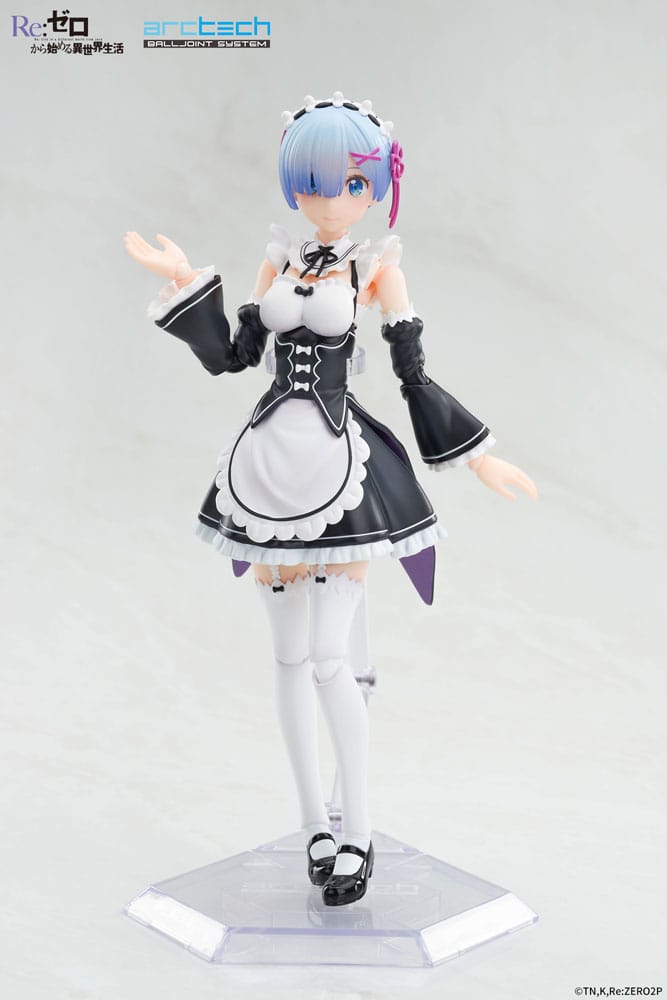 PREORDINE CHIUSO 12/2025 Re:Zero Starting Life in Another World Arctech Posable Series Action Figure 1/8 Rem 20 cm (PREORDINE NON CANCELLABILE)