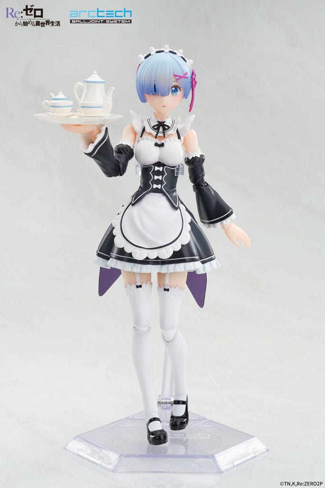 PREORDINE CHIUSO 12/2025 Re:Zero Starting Life in Another World Arctech Posable Series Action Figure 1/8 Rem 20 cm (PREORDINE NON CANCELLABILE)