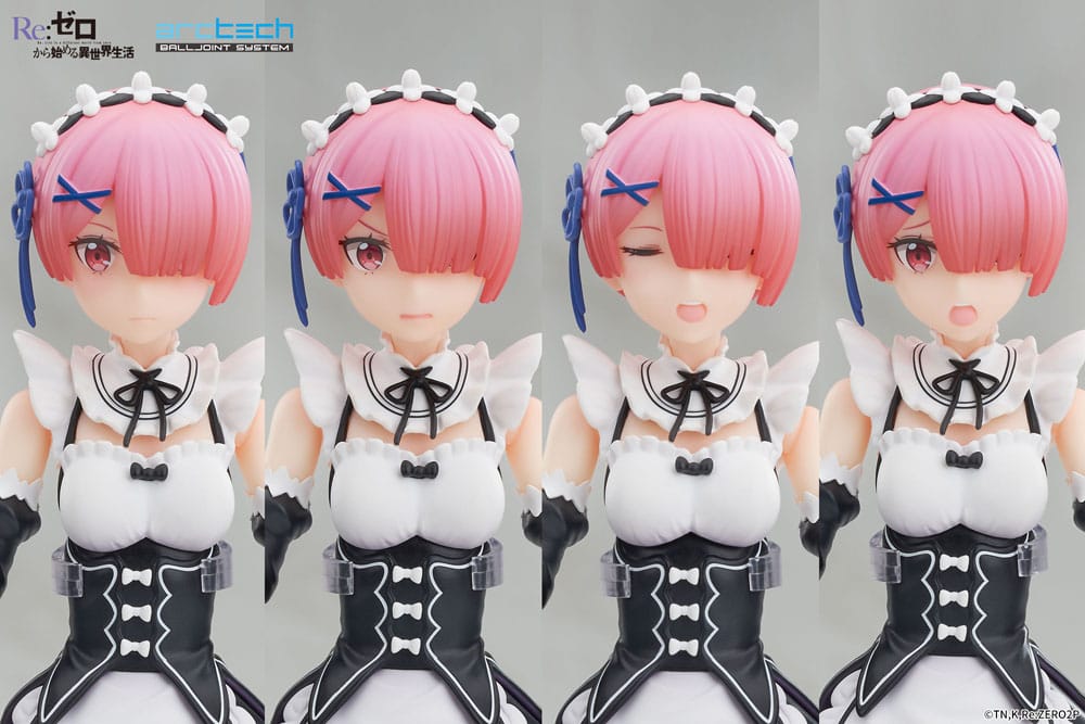 PREORDINE CHIUSO 12/2025 Re:Zero Starting Life in Another World Arctech Posable Series Action Figure 1/8 Ram 20 cm (PREORDINE NON CANCELLABILE)