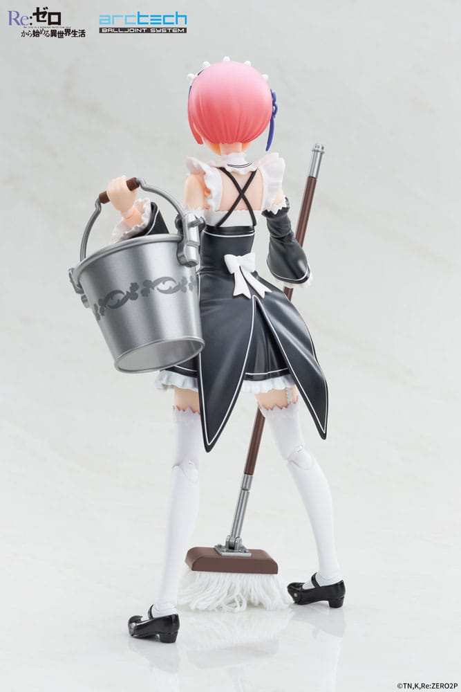 PREORDINE CHIUSO 12/2025 Re:Zero Starting Life in Another World Arctech Posable Series Action Figure 1/8 Ram 20 cm (PREORDINE NON CANCELLABILE)