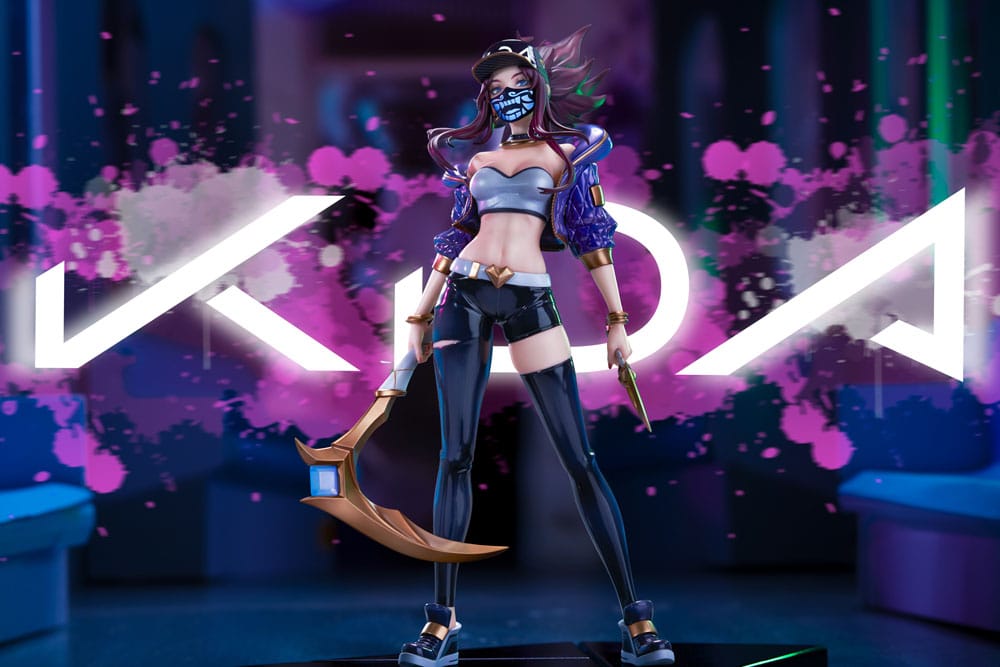 PREORDINE+ CHIUSO 03/2025 League of Legends PVC Statue 1/7 K/DA Akali 25 cm