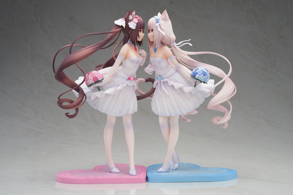 PREORDINE+ CHIUSO 05/2025 Nekopara Nekopara Chocola & Vanilla Dream of Eden Ver. 23 cm Statue 1/7