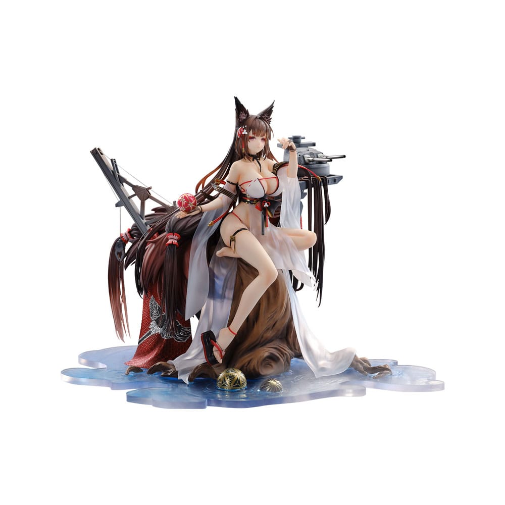 SU ORDINAZIONE Azur Lane PVC Statue 1/7 Amagi Wending Waters Serene Lotus Ver. 25 cm *PREZZO SPECIALE* ESAURITO