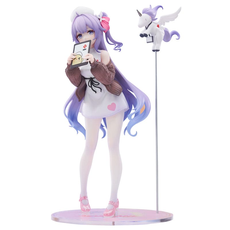 MADE TO ORDER Azur Lane Limepie Series PVC Statue 1/8 Unicorn Angelic Nurse Ver. 20 cm