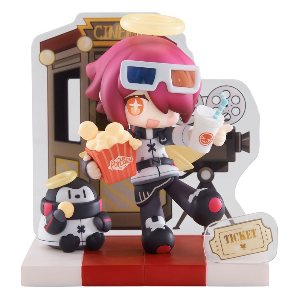 Arknights PVC-Statue Mini-Serie – Auf Bestellung gefertigt: Will You be Having the Dessert? Exusiai 10 cm