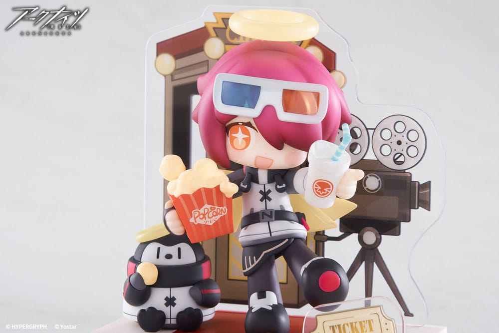 SU ORDINAZIONE Arknights PVC Statue Mini Series Will You be Having the Dessert? Exusiai 10 cm