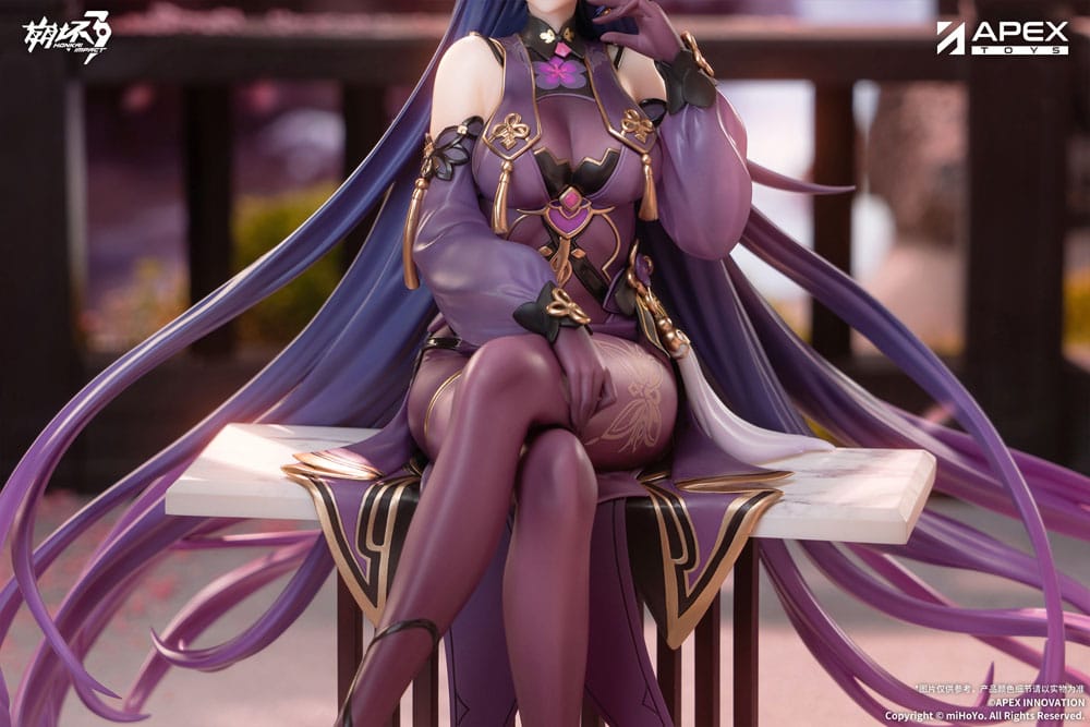 SU ORDINAZIONE Honkai Impact 3rd PVC Statue 1/7 Mei Raiden Herrscher of Thunder Aqueous Springtide Ver. 22 cm