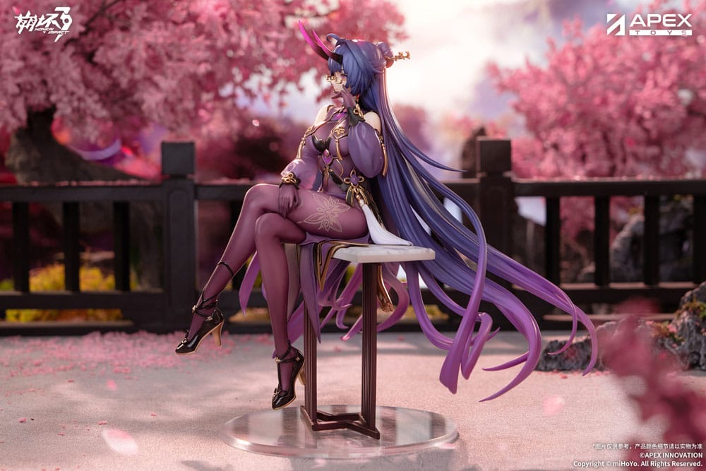 SU ORDINAZIONE Honkai Impact 3rd PVC Statue 1/7 Mei Raiden Herrscher of Thunder Aqueous Springtide Ver. 22 cm