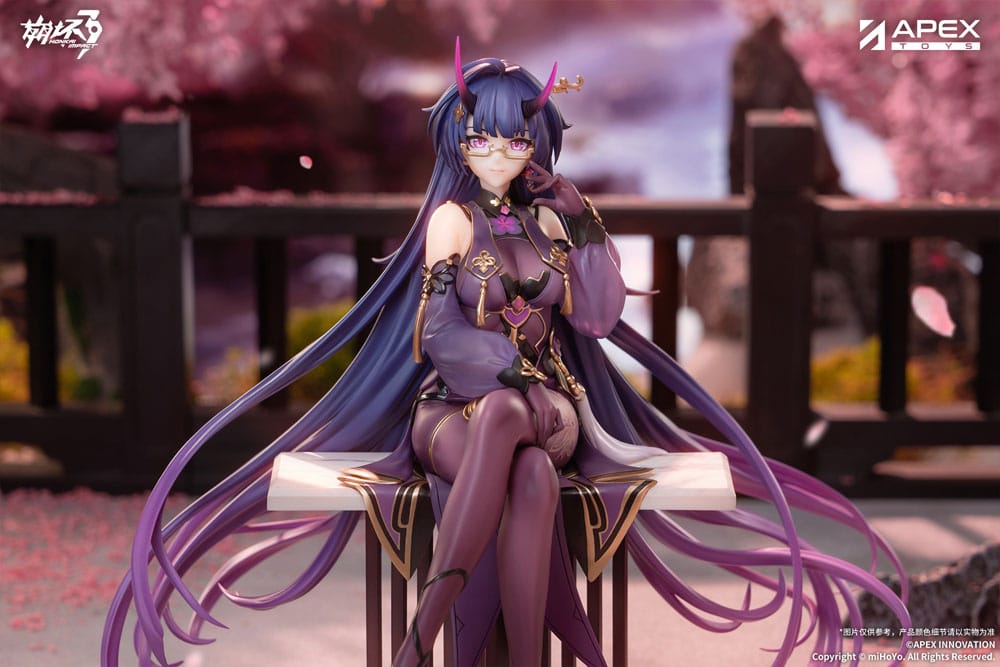 SU ORDINAZIONE Honkai Impact 3rd PVC Statue 1/7 Mei Raiden Herrscher of Thunder Aqueous Springtide Ver. 22 cm