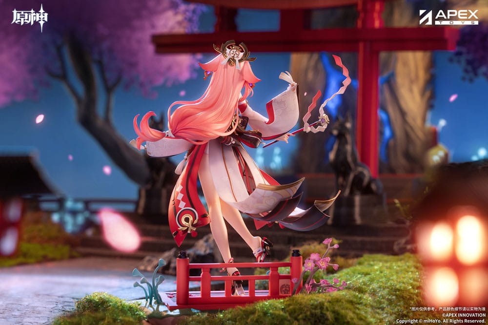 SU ORDINAZIONE Genshin Impact PVC Statue 1/7 Yae Miko Astute Amusement Ver. 28 cm
