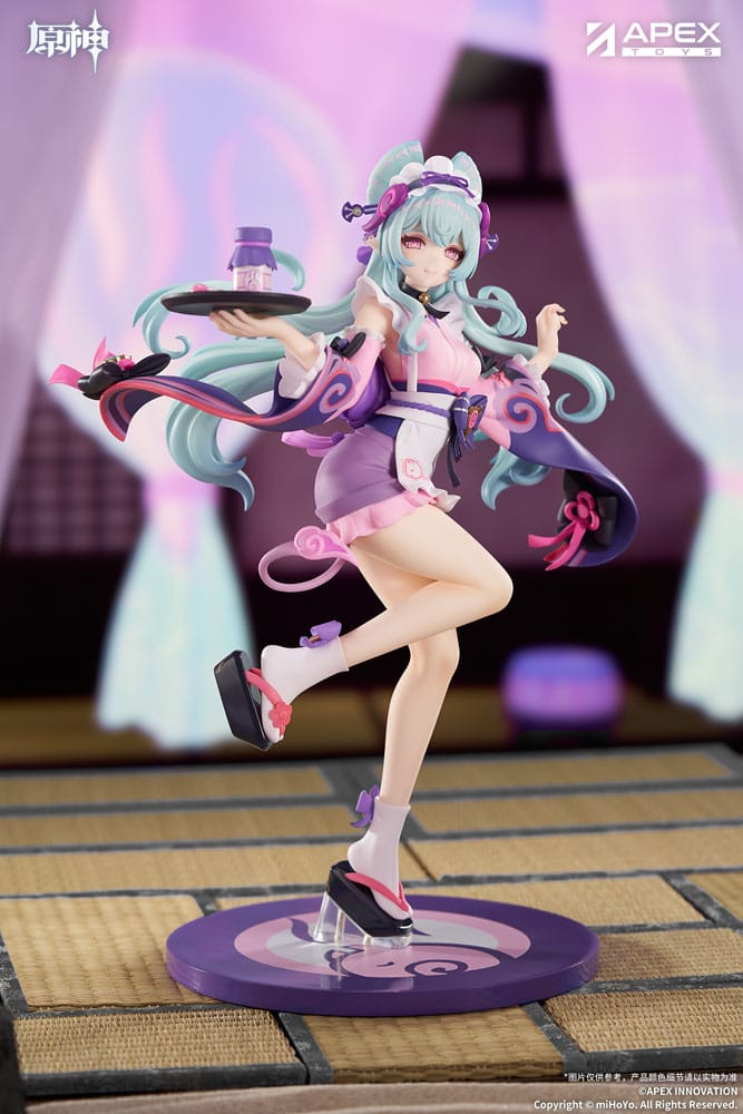 SU ORDINAZIONE Genshin Impact LIMPIE Series PVC Statue 1/8 Yumemizuki Mizuki Embrace of Enchanting Dreams Ver. 23 cm