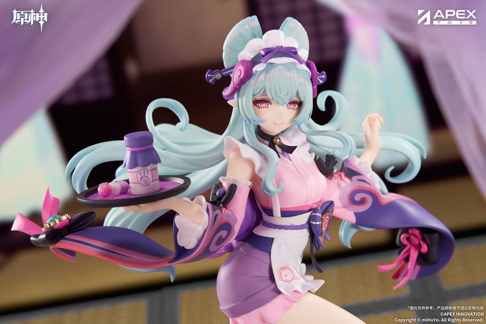 SU ORDINAZIONE Genshin Impact LIMPIE Series PVC Statue 1/8 Yumemizuki Mizuki Embrace of Enchanting Dreams Ver. 23 cm