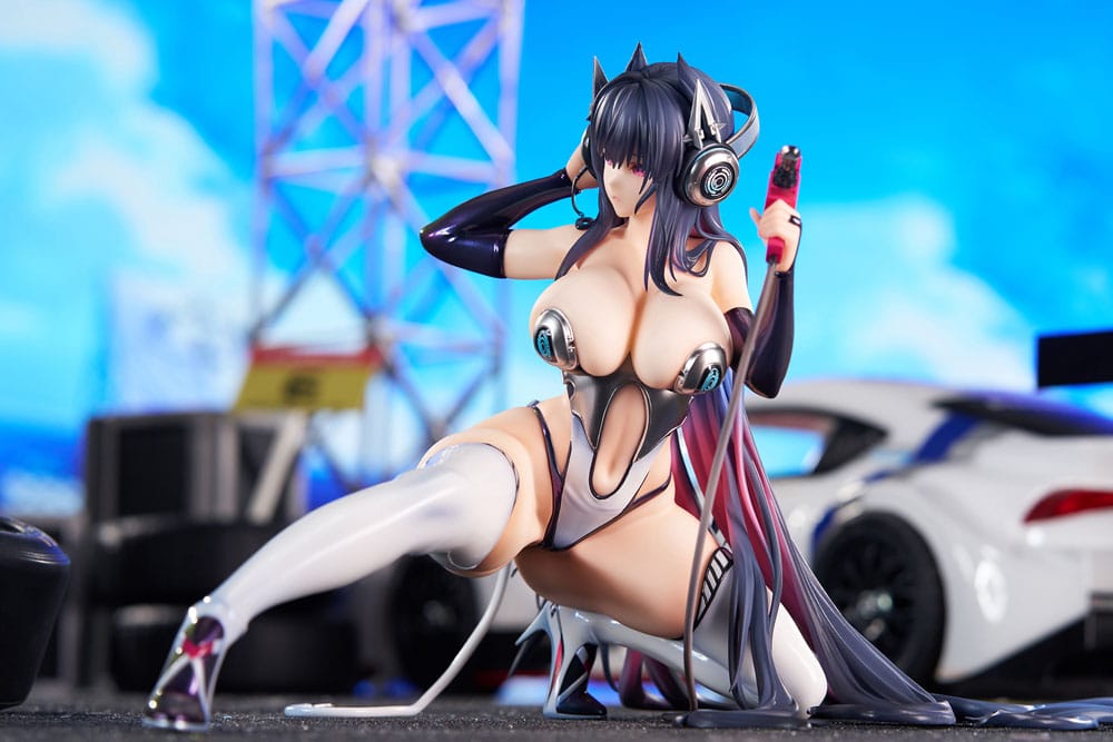 PREORDER+ 01/2027 Azur Lane PVC Statue 1/7 Strasbourg Faerie of the Race Circuit Ver. 16 cm