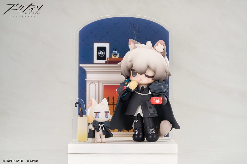 PREORDINE+ 12/2026 (NON CANCELLABILE) Arknights Would You Like A Dessert? Mini Series PVC Statue SilverAsh 10 cm