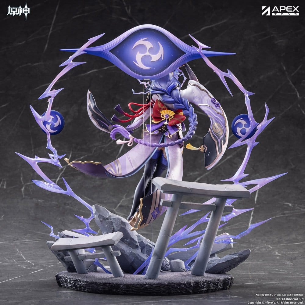 VORBESTELLUNG+ 12/2027 Genshin Impact PVC Figur 1/7 Raiden Shogun Plane of Euthymia Ver. 36 cm