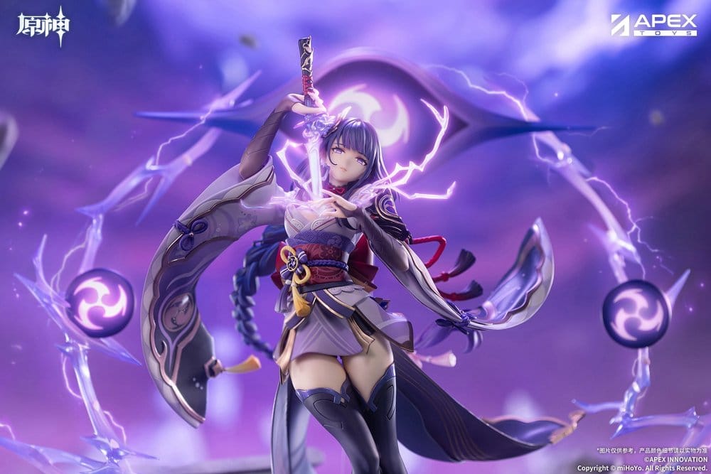 VORBESTELLUNG+ 12/2027 Genshin Impact PVC Figur 1/7 Raiden Shogun Plane of Euthymia Ver. 36 cm
