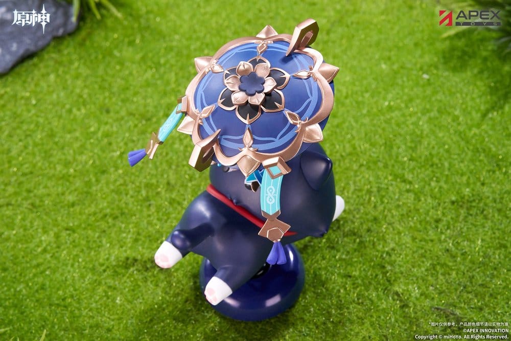 PREORDINE+ 01/2027 Genshin Impact Chibi Chara Yurayura Stand PVC Figure Wanderer 11 cm