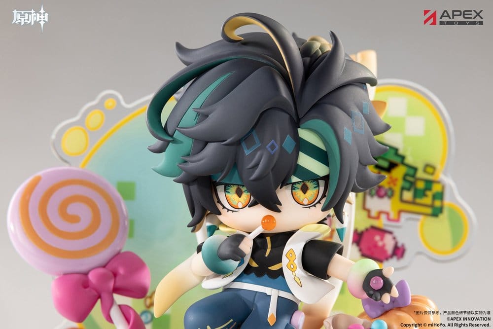 PREORDINE+ 11/2027 Genshin Impact Chibi Chara PVC Figure You Ye Qi Xiang Series Kinich 11 cm