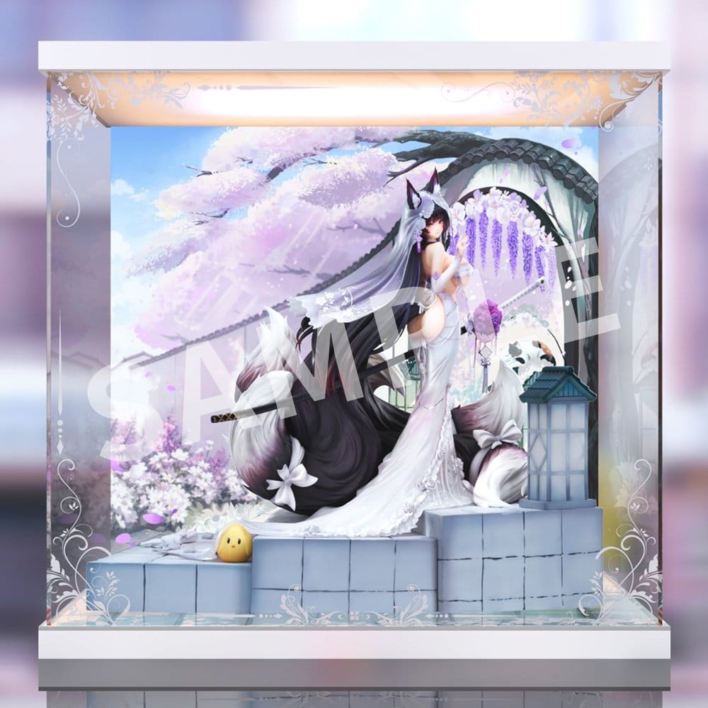 PREORDINE+ 03/2028 Azur Lane PVC Figure Musashi Purest Wisteria Ver. Acrylic Special Edition 36 cm