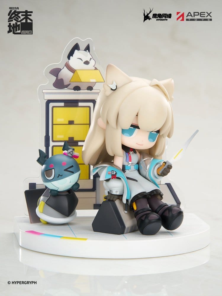 PREORDINE+ 10/2027 Arknights Cuties Series PVC Figure Endfield Perlica 11 cm