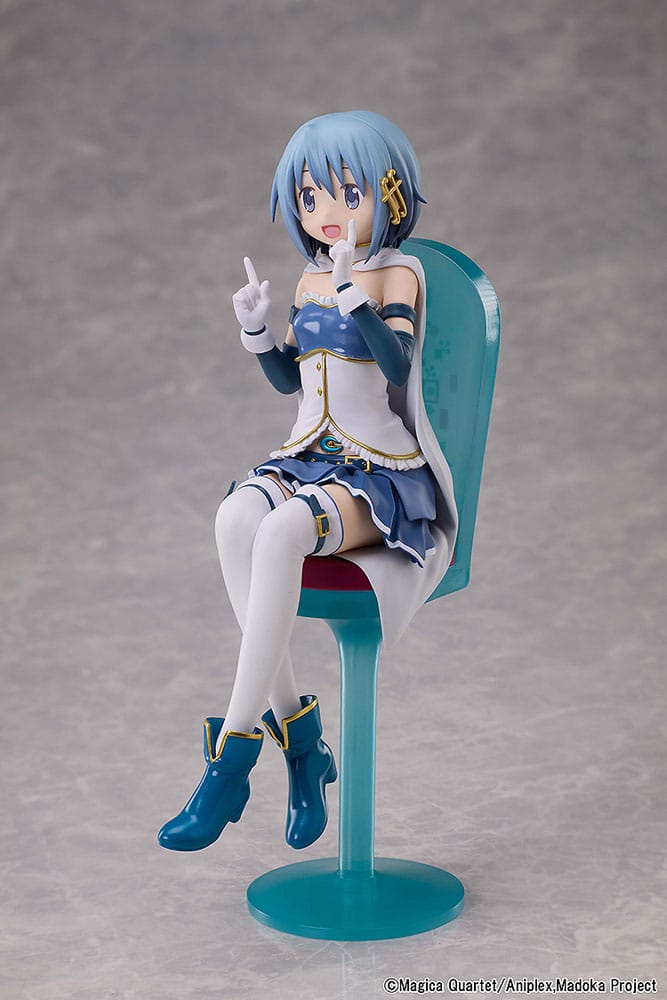 PREORDINE+ 02/2027 (NON CANCELLABILE) Puella Magi Madoka Magica The Movie: Rebellion PVC Statue Sayaka Miki Tea Party Cake Song Ver. 18 cm