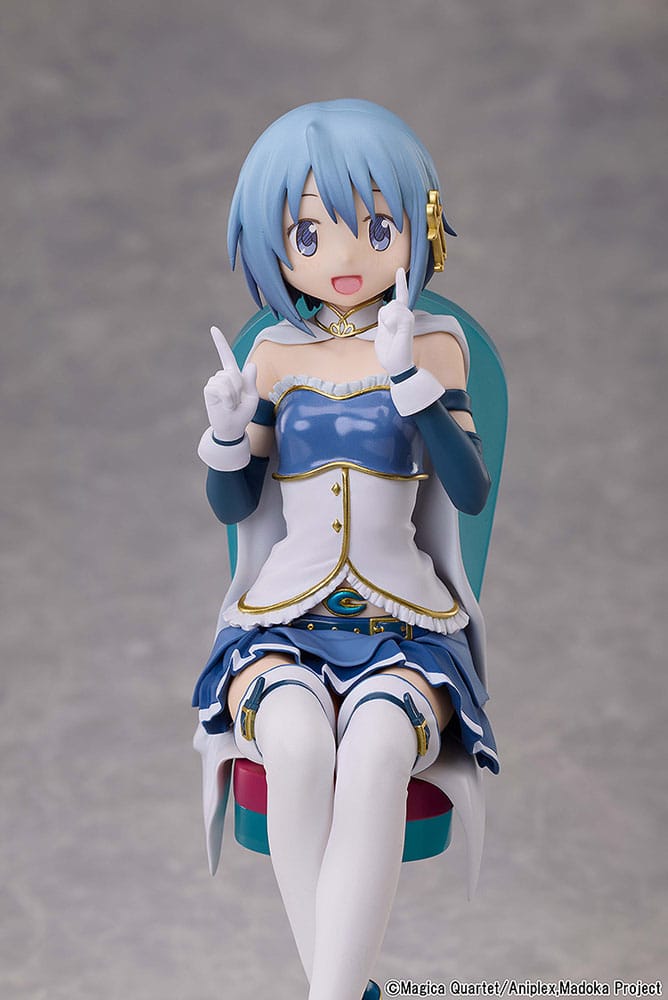 PREORDINE+ 02/2027 (NON CANCELLABILE) Puella Magi Madoka Magica The Movie: Rebellion PVC Statue Sayaka Miki Tea Party Cake Song Ver. 18 cm