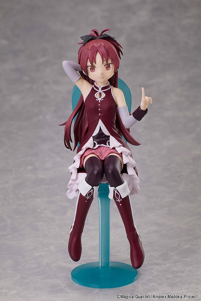 PREORDINE+ 02/2027 (NON CANCELLABILE) Puella Magi Madoka Magica The Movie: Rebellion PVC Statue Kyoko Sakura Tea Party Cake Song Ver. 18 cm