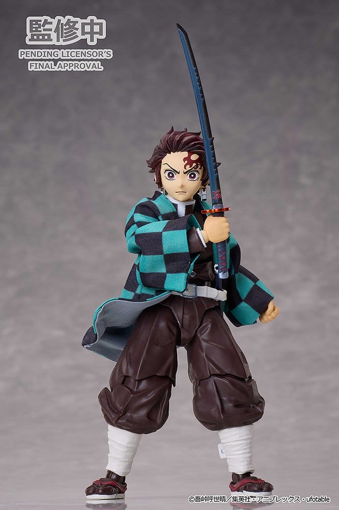 PREORDINE+ CHIUSO 02/2027 (NON CANCELLABILE) Demon Slayer: Kimetsu no Yaiba BUZZmod Action Figure 1/12 Tanjiro Kamado Ver. 2 14 cm