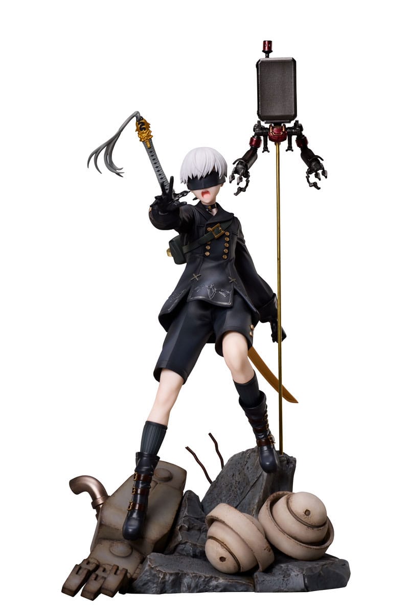 SU ORDINAZIONE NieR:Automata 1/7 Statue PVC 9S Deluxe Version 23 cm *PREZZO SPECIALE* ESAURITO