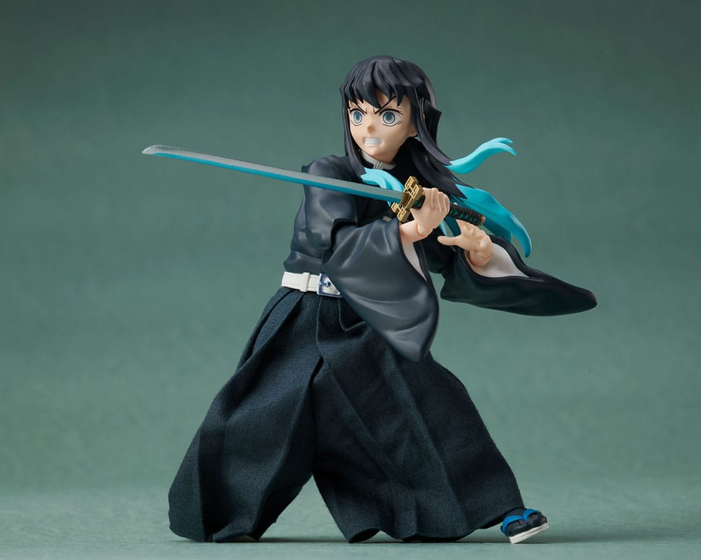 PREORDINE ESAURITO Demon Slayer: Kimetsu no Yaiba BUZZmod Action Figure Muichiro Tokito 14 cm (PREORDINE NON CANCELLABILE)