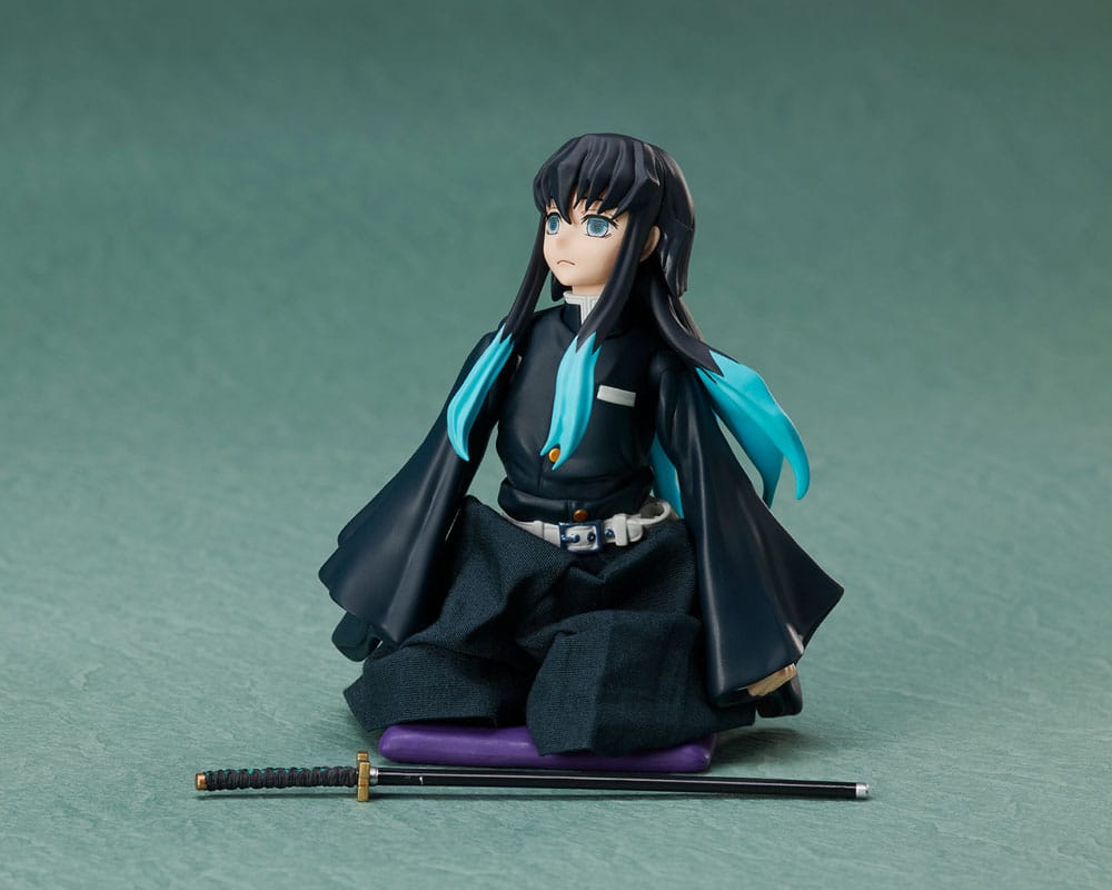 PREORDINE ESAURITO Demon Slayer: Kimetsu no Yaiba BUZZmod Action Figure Muichiro Tokito 14 cm (PREORDINE NON CANCELLABILE)