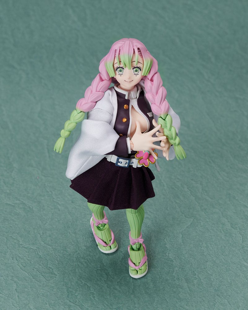 PREORDINE ESAURITO Demon Slayer: Kimetsu no Yaiba BUZZmod Action Figure 1/12 Mitsuri Kanroji 14 cm (PREORDINE NON CANCELLABILE)