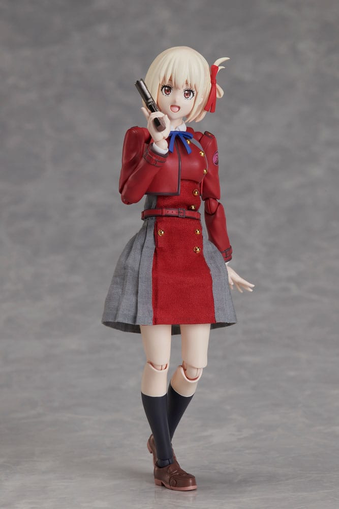 PREORDINE ESAURITO Lycoris Recoil BUZZmod Action Figure 1/12 Chisato Nishikigi 14 cm (PREORDINE NON CANCELLABILE)