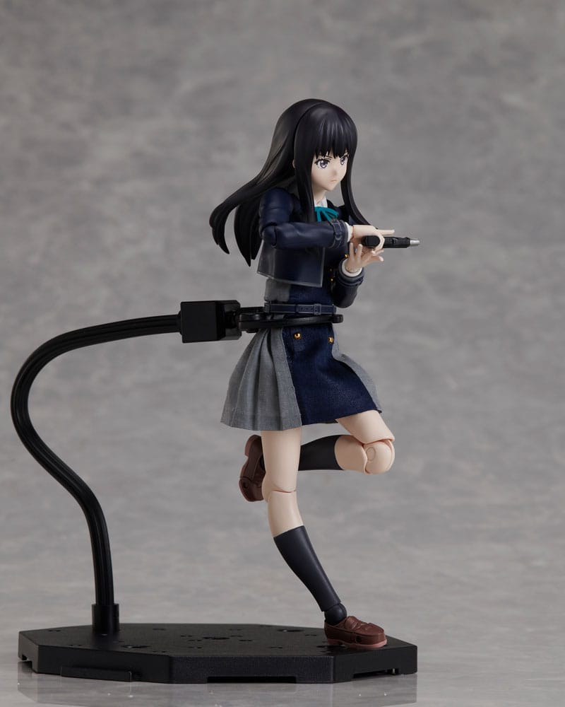 PREORDINE ESAURITO Lycoris Recoil BUZZmod Action Figure 1/12 Takina Inoue 14 cm (PREORDINE NON CANCELLABILE)
