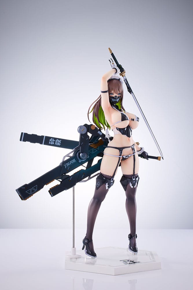 PREORDINE CHIUSO 03/2025 Original Character by Nidy-2D PVC Statue 1/7 Meido-Busou: Blade DX Ver. 27 cm (PREORDINE NON CANCELLABILE)