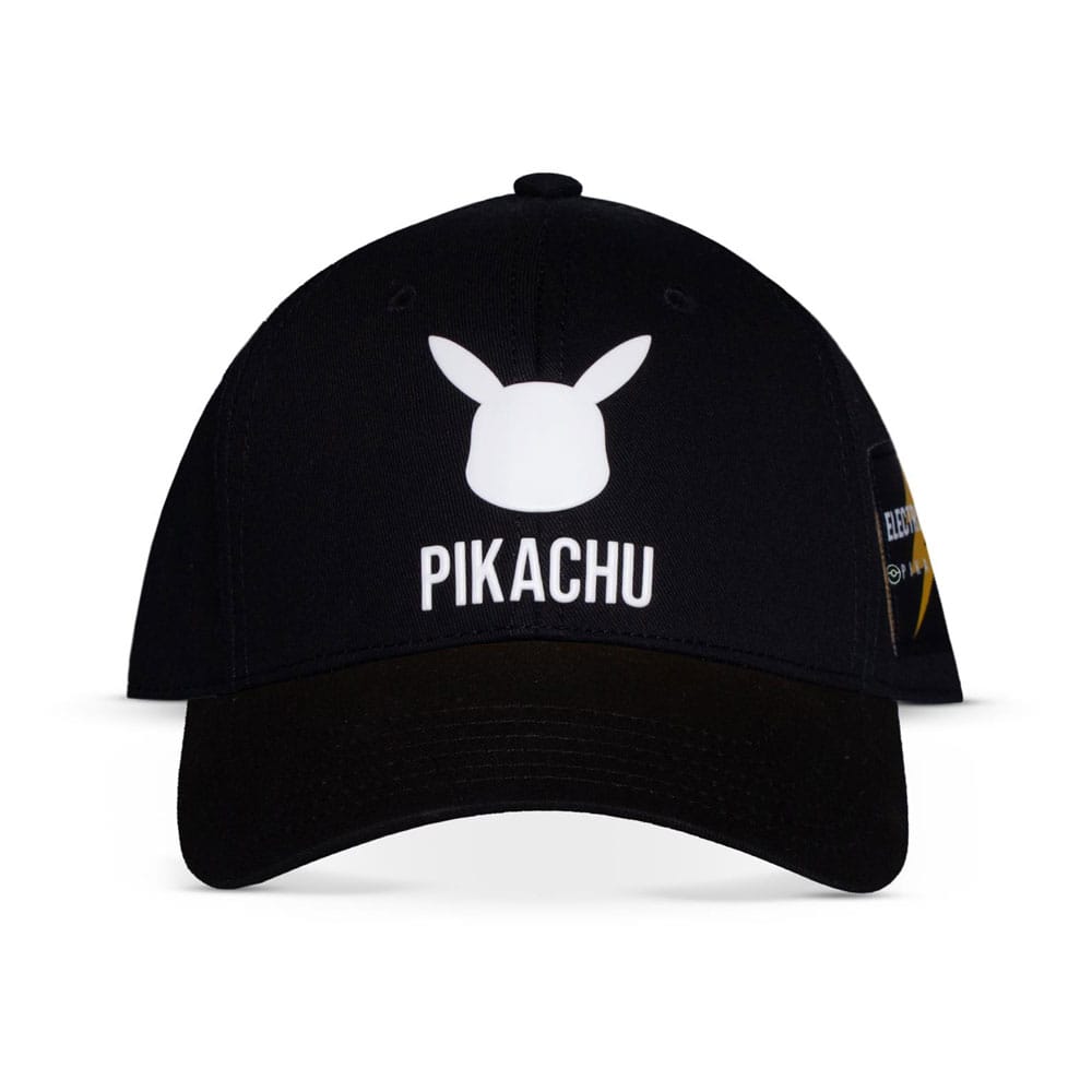 SU ORDINAZIONE Pokemon Curved Bill Cap Pikachu Black