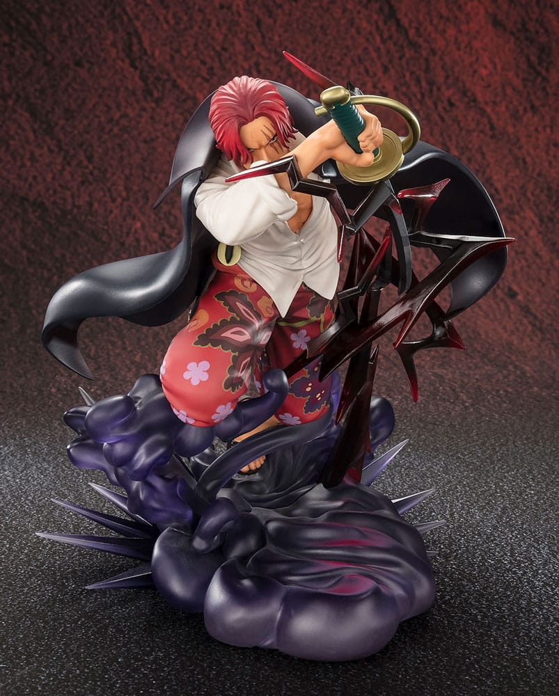 SU ORDINAZIONE One Piece Figuarts ZERO Extra Battle PVC Statue Shanks Divine Depature 20 cm