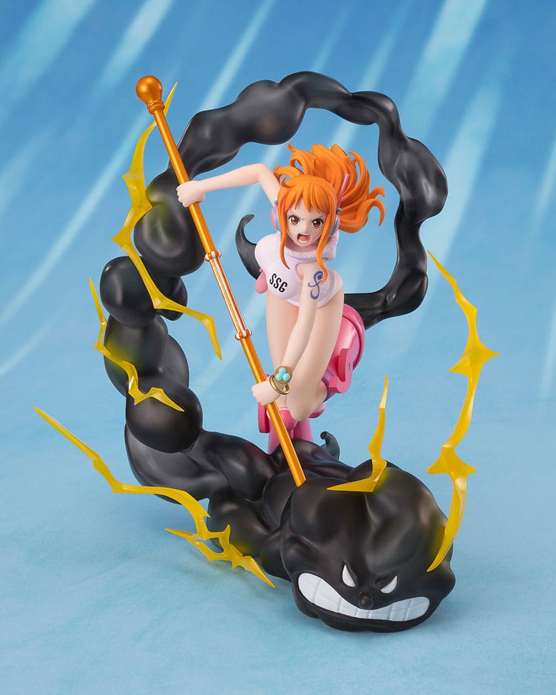 SU ORDINAZIONE One Piece Figuarts ZERO Extra Battle PVC Statue Nami Lightning Blast 17 cm *PREZZO SPECIALE* ESAURITO